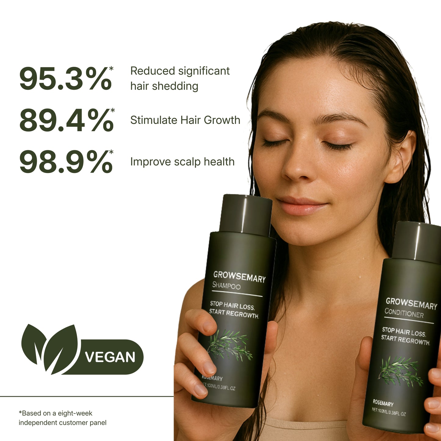 Growsemary Shampoo + Conditioner - STOP HAIR LOSS