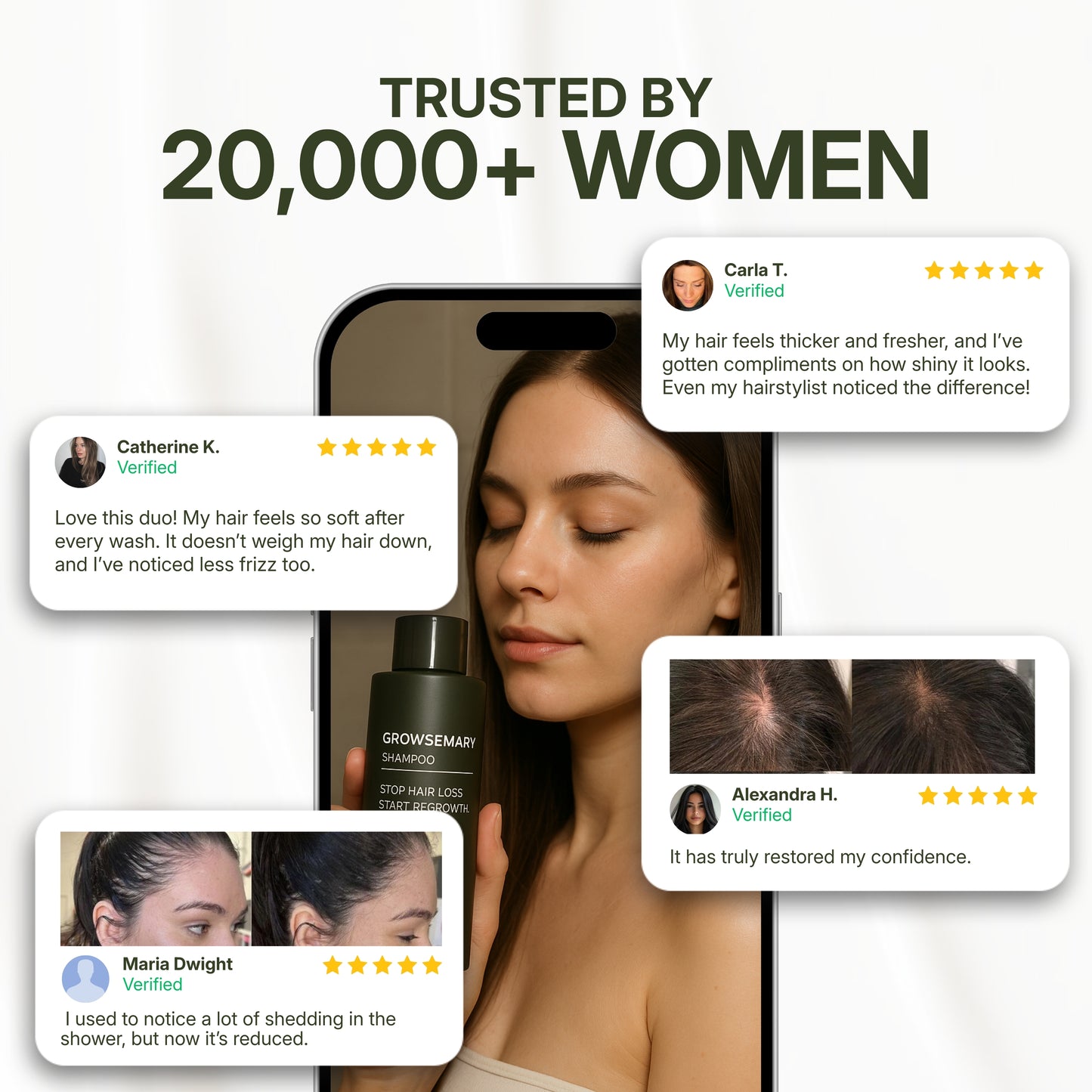 Growsemary Shampoo + Conditioner - STOP HAIR LOSS